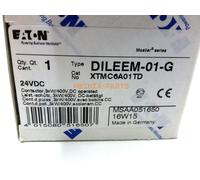 1PC Eaton DILEEM-01-G XTMC6A01TD Contactor 24VDC NEW