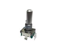 1pc EC11 Rotary Encoder Code Switch Spring Return 30 Position With Push Button Switch 5pin Handle Length 15/20mm Half Shaft(20mm 30 Position)