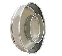 1pc Economy Test Sieve 140 Mesh - 30cm Stainless Steel Wire Cloth with Chromed Frame for Particle Analysis(20cm)