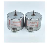 1PC EG-530AD-2B CW/CCW DC electronic starter 12V 2400RPM Small 32mm Round Spindle electronic starter for Recorder electronic starter CD Player CZAOINCU(EG-530AD-2B CCW_12V)