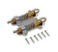 1pc Electric Guitar Brass Tremolo Bridge Stabilizer Stopper Stabilizing Device Arming Adjuster Tremsetter ESP Style Guitar Parts(Double)