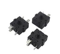 1pc Electric Room Heater Position 2Pin 3Pin 5Pin Rotary Switch Selector AC 250V 16A Radiator(3 Pole 3)