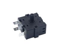 1PC Electric Room Heater Position 3Pin 5Pin 6Pin 8Pin 2/3/4/5/6/7/8Position Rotary Switch Selector AC 250V 16A Radiator(DVP211LC-SL)