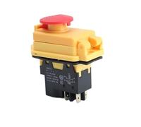 1PC Electrician Switch YH02-A Flip Small Panel AC220V Electromagnetic Start Button Machine IP55 Waterproof Magnetic 16A(4PIN)