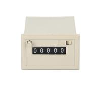 1PC Electromagnetic Counter Switch 5 Digit For Counting With Interval Reset 24/110/220V(220V)