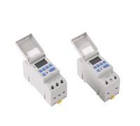 1pc Electronic Weekly 7 Days Programmable Digital Timer Switch Relay Control 220V 230V 10A Din Rail THC15A(1NO 110V)