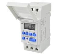 1pc Electronic Weekly 7 Days Programmable Digital Timer Switch Relay Control 220V 230V 8A 10A 16A Din Rail THC15A(110 V)