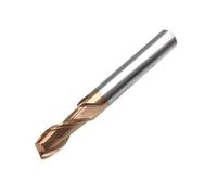 1pc End Mill 10mm Long 75mm 100mm 2Flute HRC60 Solid Carbide Spiral Flat Mills Slotting Profiling Face Milling Cutter For Steel(D10X100L HRC60 2F)