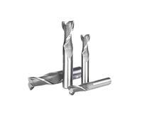 1pc End Mills High Precision HSS-AL Metal Cutter D1-32mm 2 3 4 Flutes Teeth Aluminum Milling Tool Key Seater Router Bit(9,3F)
