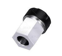 1pc ER25 ER32 ER40UM Square ER Hexagonal Collet Chuck Seat ER Hex Spring Chuck Tool Holder Bracket Tool Collet(Hexagon,ER32UM)