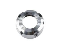 1pc ER8-40 CNC Metalworking Clamping Nut - High Precision Abrasion Resistant Chuck Nut for CNC Machines(63mmx25.5mm)