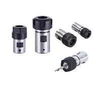 1pc ER8 ER11 ER16 ER20 ER25 Chuck Collet Spindle Motor Shaft Extension Rod Spindle Chuck Tool Set Spindle Rod 4mm 5mm 6mm 8mm(C20-ER16A-10mm)