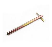 1Pc Ergonomic Handle Triangular Elevator Door Key Polished Surface Emergency Door Release Key Spanner for Maintenance Security