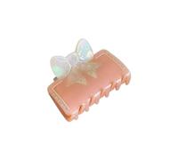 1Pc Ethereal and Versatile Bow-Shaped Hair Clip: A Must-Have for Creating Soft, Dreamy Updos; A Niche, Sophisticated Half-Up Style Accessory,B