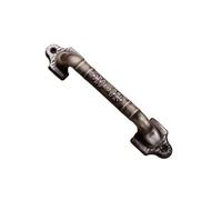 1PC European New Style Electroplating Handle Red Antique Copper Black Silver Window Hardware Handle(Qinggu handle)