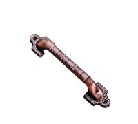 1PC European New Style Electroplating Handle Red Antique Copper Black Silver Window Hardware Handle(Red ancient handle)