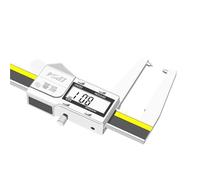 1pc External Groove Tip Digital Caliper Brake Disc Wear Measurement Tool Brake Pad Thickness Measurement Vernier Caliper(0-50mm)