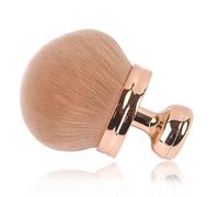 1Pc Extra Large Body Makeup Brush, Self Tanner Kabuki Brush, Foundation Applicator for Sunless Self Tan, 74mm Wide Tanning Brush for Face and Back, Liquid Cream Powder Blending Brush (Rose Gold)