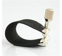 1pc Fabric Ligature For Alto Saxophone Mouthpiece For Standard Sax Metal Mouthpiece Musical Instrustrents Alto Saxophone Mouthpiece (Color : Foundation silver)