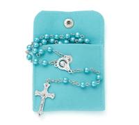 1pc Fashion Women's Prayer Beads Catholic - Prayer Bead Necklace Artificial pearl, solid-color simple style prayer beads, a gift for ladies, 19.69, Zinc, No Gemstone