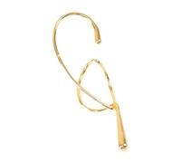 1Pc Fashionable Geometric Ear Bone Clip for Women Eye Catching Metal Twist Line Without Piercing Required Daily Use Fashion Ear Jewelry