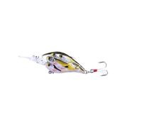 1pc Feather Topwater Fishing Lure Wobbler Bass Minnow Crankbait 75mm 9.3g Fishing Accessories Artificial Hard Bait Trout Bait(COLOR A)