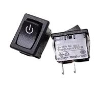 1pc feet since the reset 6 a / 250 v ship type switch R19A 15 * 21 mm