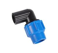 1pc Female Thread 1/2" 3/4" 20/25/32mm Male Thread 1" 25mm Elbow Reducing Connector Garden Agriculture Irrigation PE Pipe Fittings(3/4 to 25mm)