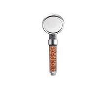 1PC Filtered Shower Head Anti Limestone High-Pressure Water Saving Handheld(Large Shower Head)