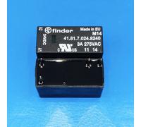 1Pc FINDER 41.81.7.024.8240 Power Relay 5Pins 3A 275VAC NEW