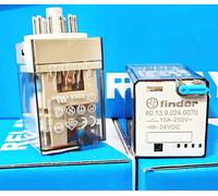 1PC Finder Relay 60.13.9.024.0070 24VDC Power Relay 10A 250V 11 pins