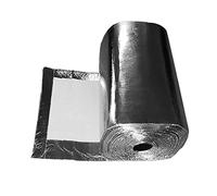 1pc Fireproof Insulation Blanket - High-Temperature Ceramic Fiber,Single-Sided Aluminum Foil for Stoves, Furnaces,Kilns(1000mmx610mmx2mm)