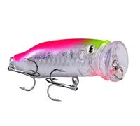 1pc Fishing Lure 7cm 9.4g Topwater Hard Artificial Plastic Bait Bass Wobblers Crankbait Pesca Carp Fishing Tackle(2)