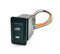 1PC Fit For for Paladin Car for DRLFog Power on off Radar Garage Switch Button With Wire Auto parts(LED)