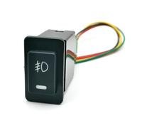 1PC Fit For for Paladin Car for DRLFog Power on off Radar Garage Switch Button With Wire Auto parts(Front Fog Light)