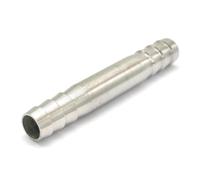 1PC Fit Hose I.D 6mm Barbed Length 100mm Equal 304 Stainless Lengthen Pipe Fitting
