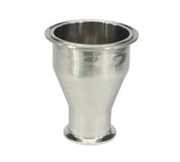 1pc Fit Tube O.D Reduce 89mm-51mm Tri Clamp 3.5"-2" 304 Stainless Steel Ferrule Concentric Pipe Fitting Reducer