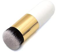 1pc Flat Foundation Brush Professional Makeup Brush with Large Round Head Soft Bristle Foundation Brush for Powder or Liquid Cosmetics Blender