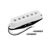 1PC Flat Top Vintage Alnico 5 Single Coil Pickup White For ST Electric Guitar,Neck/Middle/Bridge Pickup For Option Electric guitar pickup (Color : 1pcs neck)