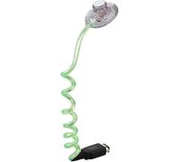 1Pc Flexible LED Night Worm Light for Game Boy Color Pocket for GBC GBP Screen Light, Console Worm Lamp Accessories Game Boy Color, No extra batteries required Game Boy Color（Green）