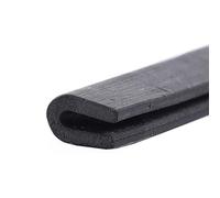 1pc Flexible Neoprene Rubber Edge Trim - U Channel Protector for Cars, Boats, and Machinery - 100cm/500cm/10Meter Lengths(3x5mmx1m/39in)
