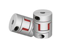 1PC Flexible plum clamp coupler D45L66 shaft size CNC Jaw shaft coupling 8mm-25mm D45 L66