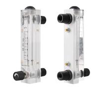1PC Float Flow Meter Acrylic Rotameter LZM-15ZT Panel Mount Adjustable Gas Air Flow Meter Variable Area Flowmeter(1.6-16Nm3-h)
