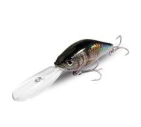 1pc Floating Minnow 12g 10cm Fishing Lure Accoustic Steel Ball Swimbait Hook Wobbler Crank Tackle Crankbait Bait(6)