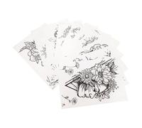 1Pc Flower Tattooing Stickers Decal Realistic Body Stickers for Arms Legs Chest More Versatile Temporary Floral Designs for Creative Expression