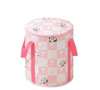 1pc Foldable Foot Bag Thickened Portable Foot Bath and wash Basin Make of Thickening Constant Temperature Insulation(Pink)