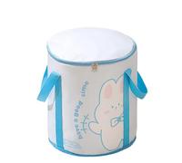 1pc Foldable Foot Bag Thickened Portable Foot Bath and wash Basin Make of Thickening Constant Temperature Insulation(Blue)