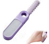 1PC Foldable Foot File with Toe GapCleaner, Foot Callus Removers, Callus Remover for Feet, Heel Scrubber, Toe CallusRemovers, CallusRemover for Toes, Portable SiliconeExfoliating Brush
