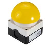 1pc Foot Clapper Switch Spring Self-resetting/self-Locking Pull-up Reset Circular Mushroom Head Emergency Stop Button(Self Reset Yellow,1 PCS-1NO-1NC)