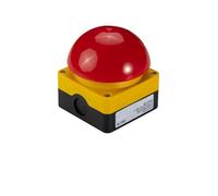 1pc Foot Clapper Switch Spring Self-resetting/self-locking Pull-up Reset Circular Mushroom Head Emergency Stop Button(Color:Self-Locking Red,Size:1 PCS_2NO)